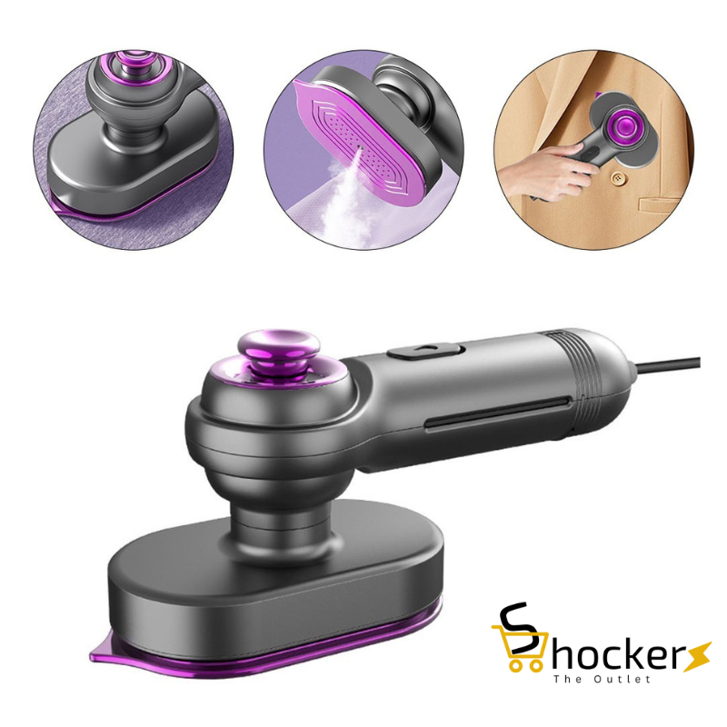 Hot Home Portable Small Handheld Steam Iron Mini Hanging Press Travel Clothing Trouser Iron