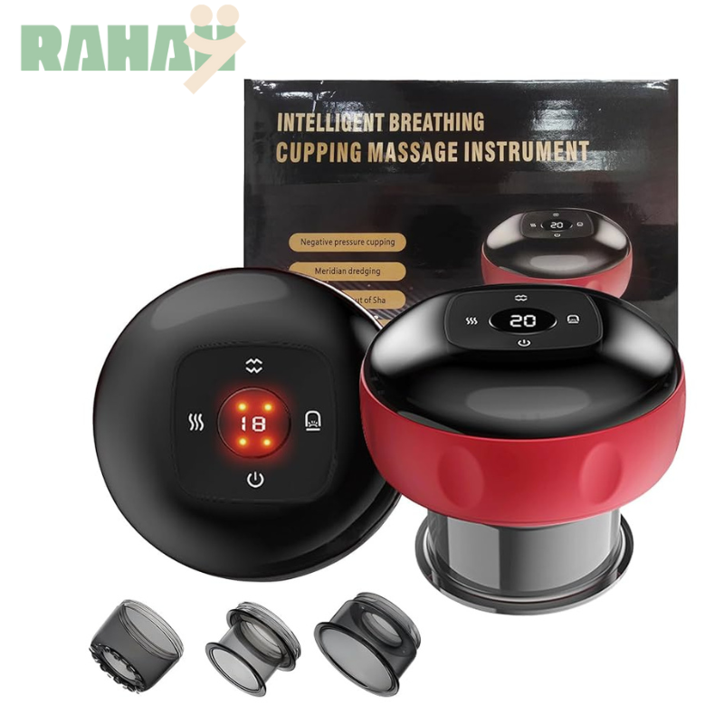 Vacuum Cupping Therapy Set,Smart Cupping Therapy Massager,Electric Cupping Massager, Cellulite Massager Remover Machine Gua Sha Tool, Household All-body Dredging and Massage Device