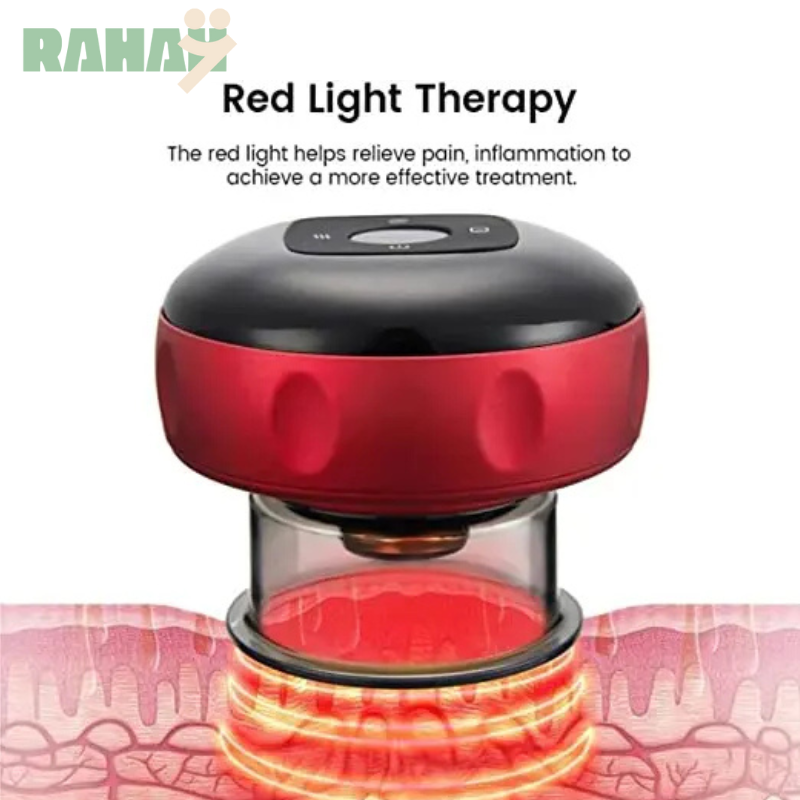 Vacuum Cupping Therapy Set,Smart Cupping Therapy Massager,Electric Cupping Massager, Cellulite Massager Remover Machine Gua Sha Tool, Household All-body Dredging and Massage Device
