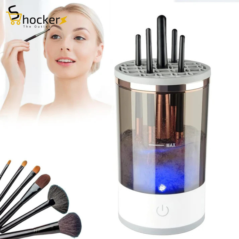 Multi-Functional Electric Makeup Brush Cleaner - Automatic, Energy Saving Makeup Brush Cleaner: Convenient and efficient Makeup Brush Cleaning Solution