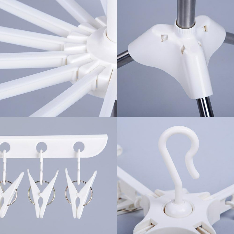 Versatile Space-Saving Laundry Dryer Dry And Air your Clothes Naturally & gently 170cm