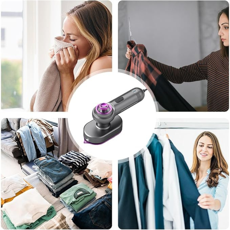 Hot Home Portable Small Handheld Steam Iron Mini Hanging Press Travel Clothing Trouser Iron