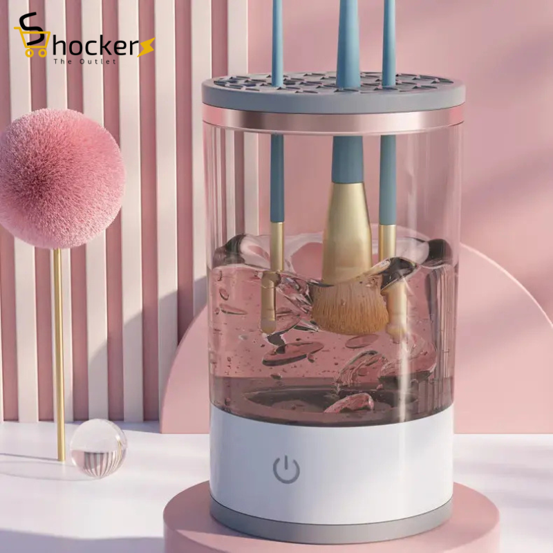 Multi-Functional Electric Makeup Brush Cleaner - Automatic, Energy Saving Makeup Brush Cleaner: Convenient and efficient Makeup Brush Cleaning Solution