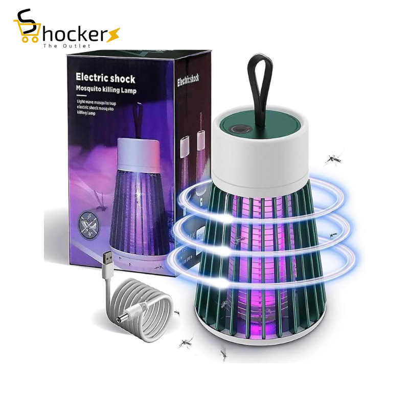Mosquito Killer Lamp 2021 New Electric Shock Mosquito Lamp Purple Light Fly Trap DC 5V USB Killer Mute LED Night Light Mosquito Killer Pest Control