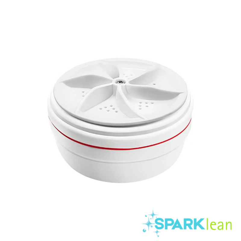 Mini Washing Machine Portable Ultrasonic Turbine Washer, Portable Washing Machine with USB for Travel Business Trip or College Rooms