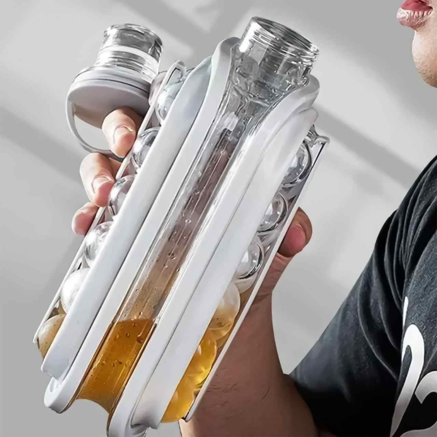 Ice Maker Bottle – Viral Summer Bottle for Creating Fun Ice Balls & Cold Drinks