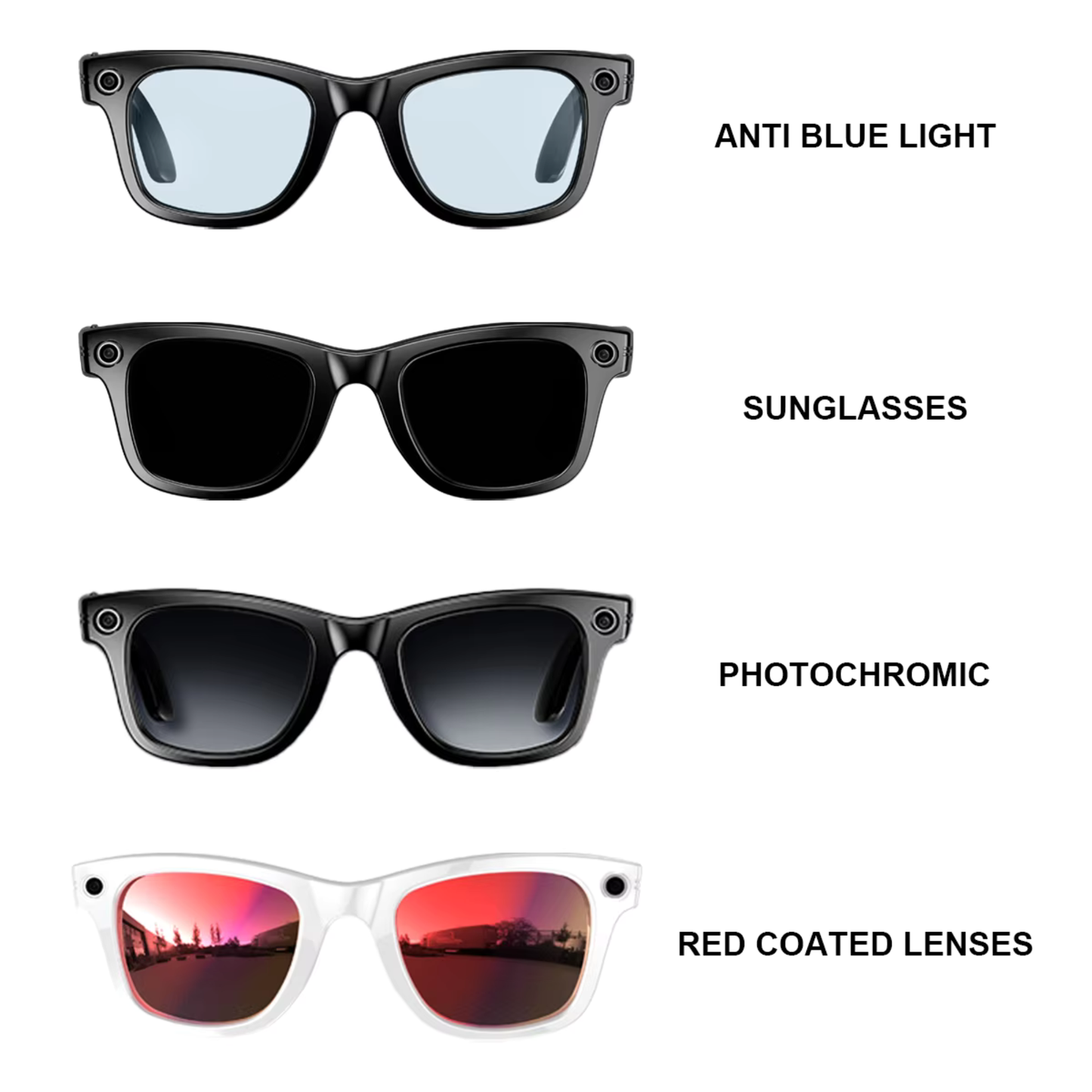 Smart AI Glasses with Camera and Translation – high-Speed Wi-Fi Transfer, Dual-mic Noise Cancellation, All Wrapped in a Fashion-Forward Streamlined Frame