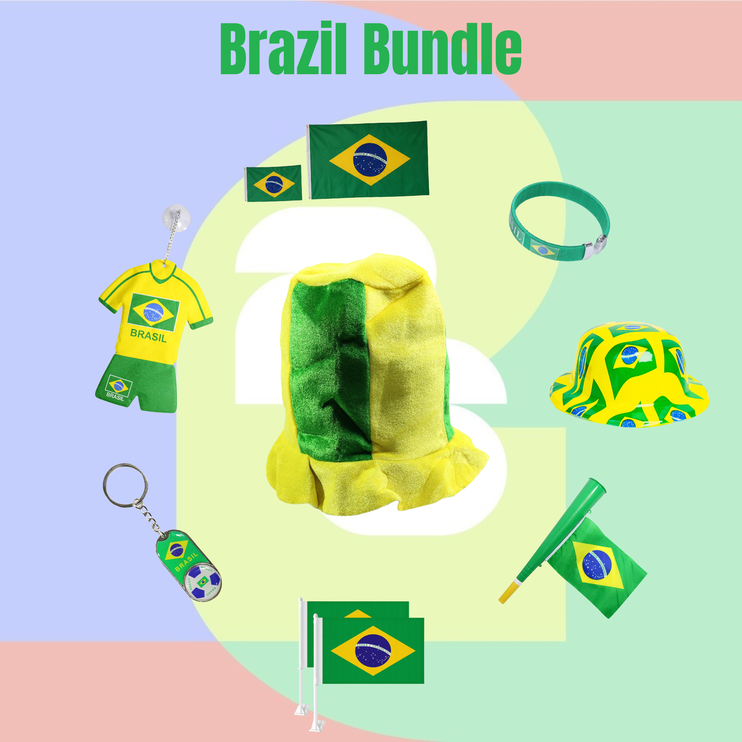 Brazil Fans Bundle - WC 2026
