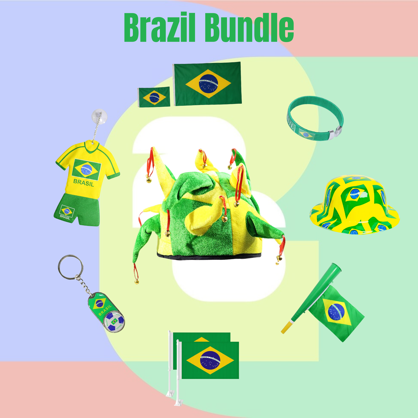 Brazil Fans Bundle - WC 2026