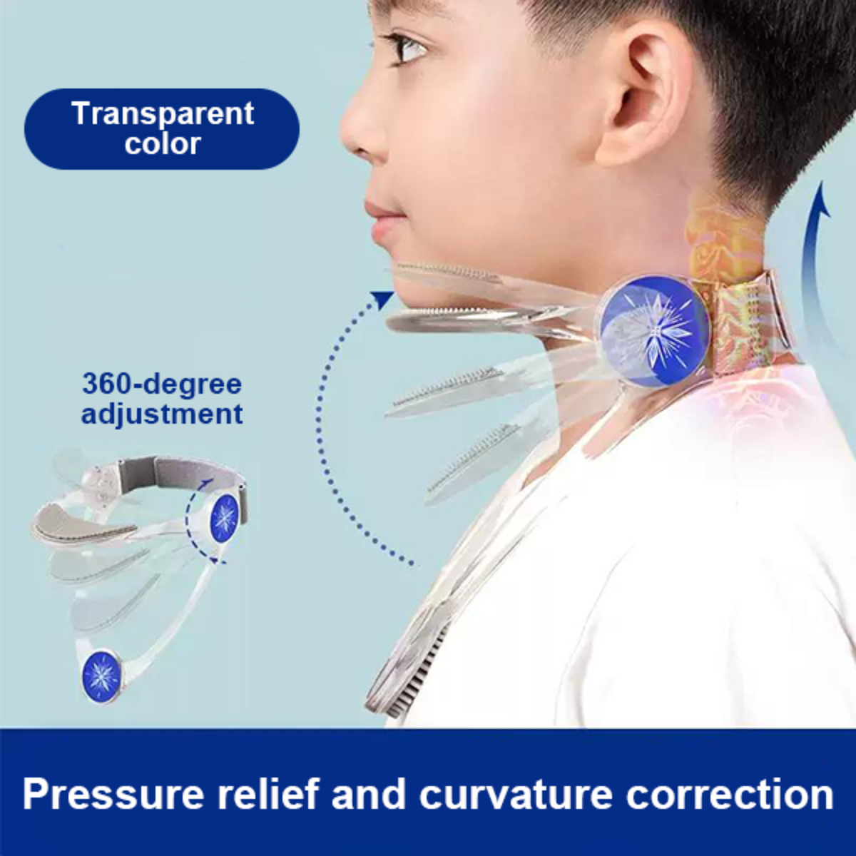 Children's Neck Support Brace – Soft Comfortable Neck Pillow for Better Support & Comfort