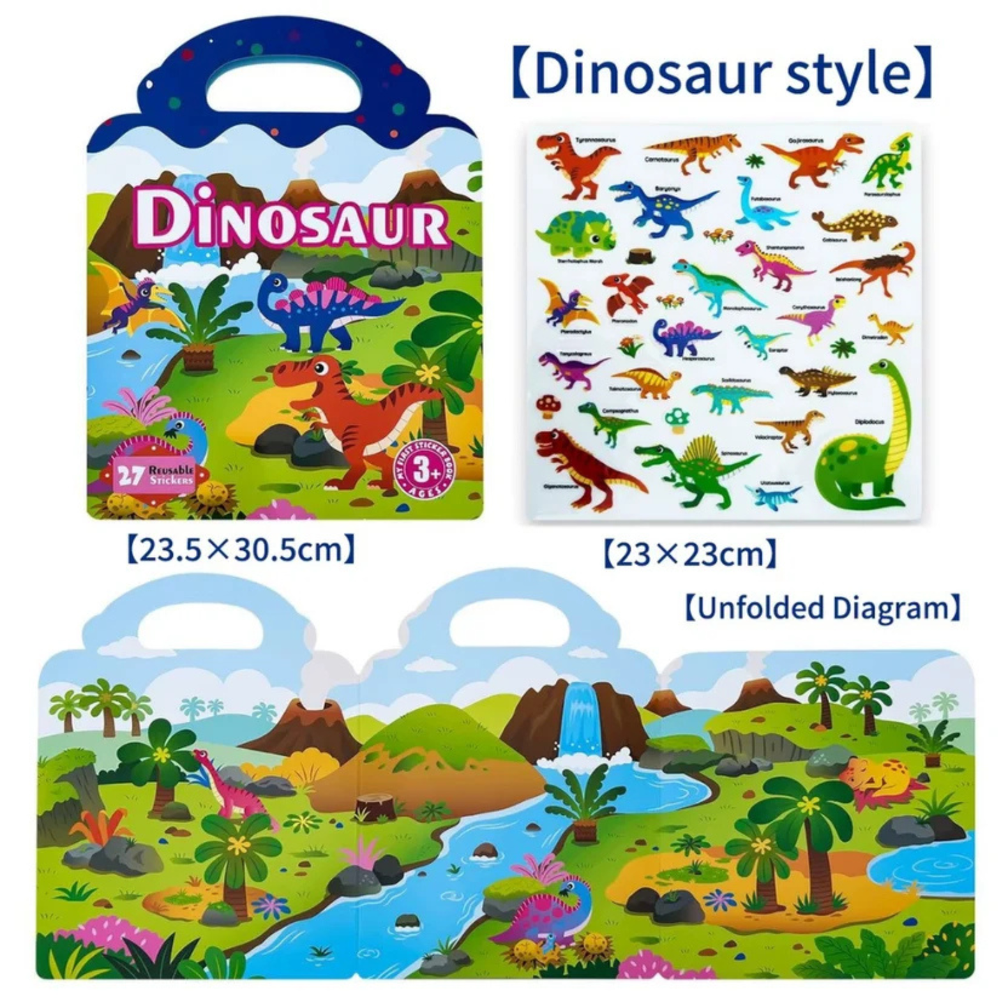 Reusable Sticker Activity Book