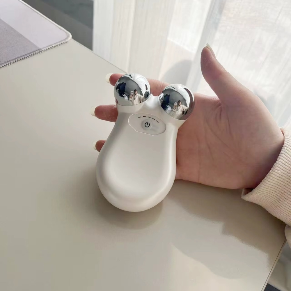 Electric Facial Toning & Lifting Device for Skin Tightening, Wrinkle Reduction & Face Massage – Compact Beauty Tool