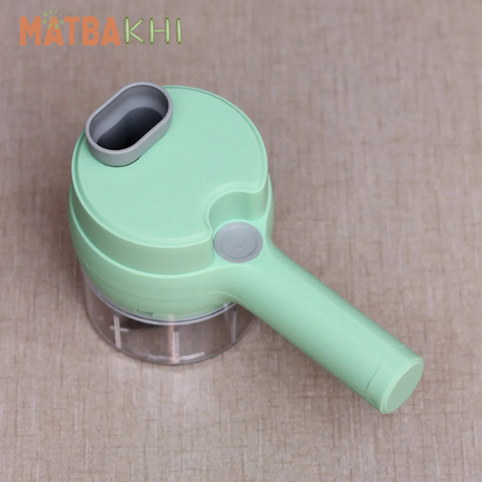 Electric Vegetable Cutter Set,Gatling Vegetable Chopper Mini Wireless Food Processor,Garlic Chili Onion Celery Ginger Meat Garlic Chopper
