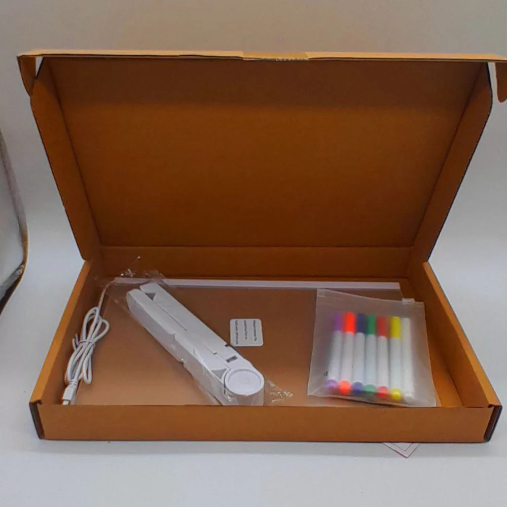 LED Light-Up Drawing Board for Kids – Creative Tracing & Glow Drawing Pad