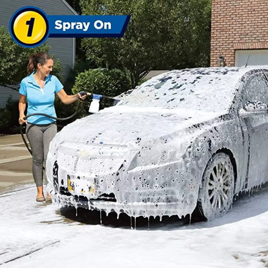 High-Pressure Car Wash Foam Gun – Adjustable Soap Sprayer for Thick Foam Cleaning, Scratch-Reducing Vehicle Wash & Multi-Surface Outdoor Cleaning