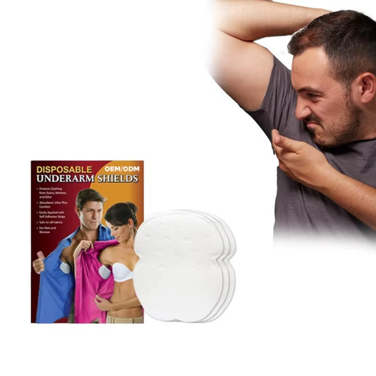 Disposable Underarm Sweat Pads – Invisible Clothing Protectors for All-Day Freshness (Pack of 10)