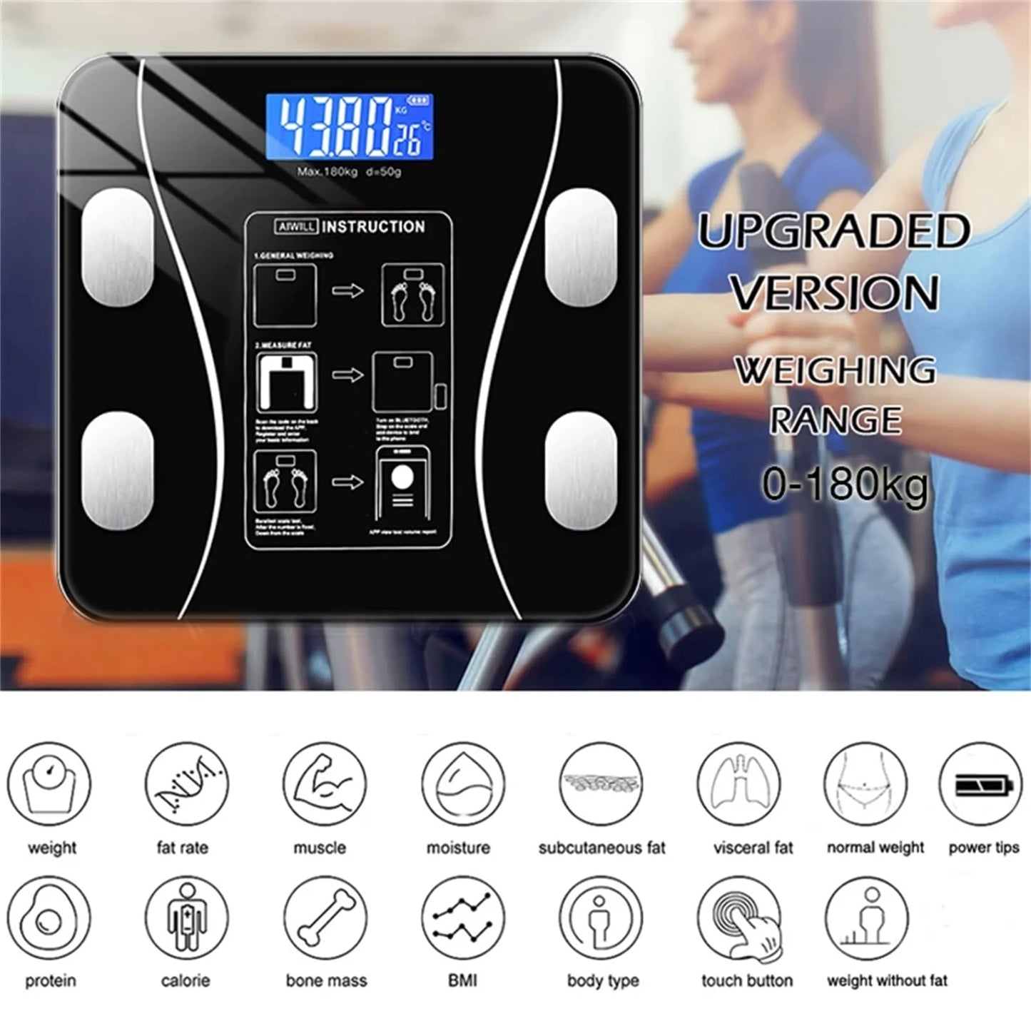 Smart wireless digital weight scale