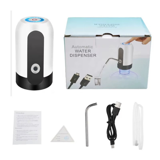 USB Rechargeable Portable Electric Water Dispenser Pump – Universal Drinking Water Pump for Home, Office & Camping