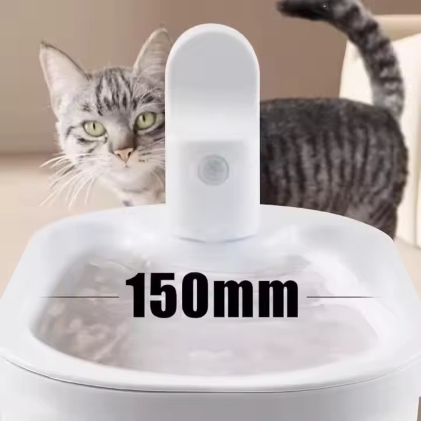2.5L Rechargeable Automatic Pet Water Fountain – Smart Circulating Water Dispenser for Cats & Dogs