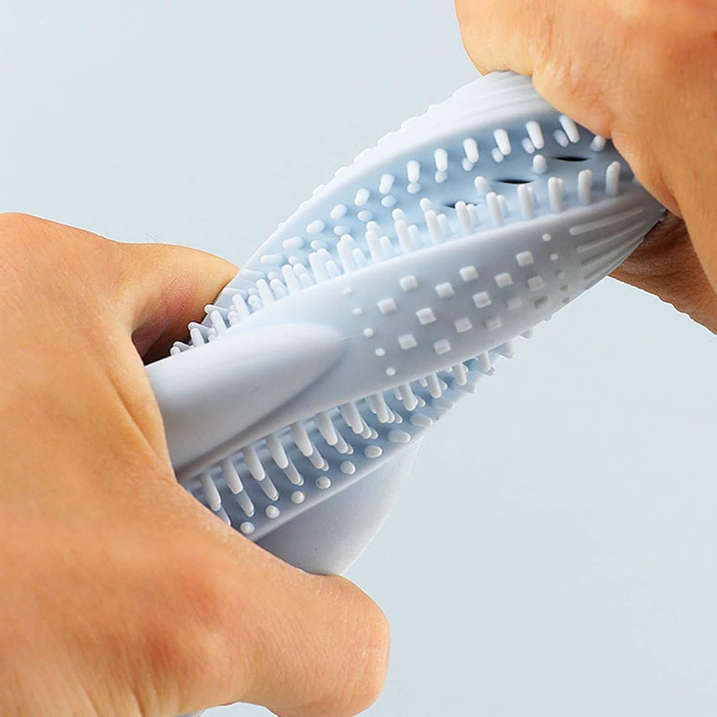 Luxury Interactive Silicone Dog Toothbrush Chew Toy – Dual‑Action Feeding & Dental Clean Toy