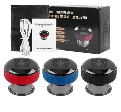 Vacuum Cupping Therapy Set,Smart Cupping Therapy Massager,Electric Cupping Massager, Cellulite Massager Remover Machine Gua Sha Tool, Household All-body Dredging and Massage Device