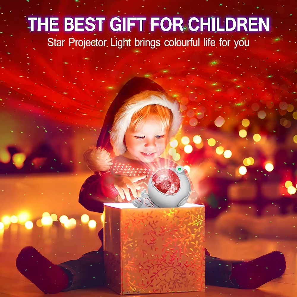 Astronaut Galaxy Projector Star Projector Galaxy Night Light Space Buddy Projector with Remote Control for Bedroom Best Gifts for Children and Adults