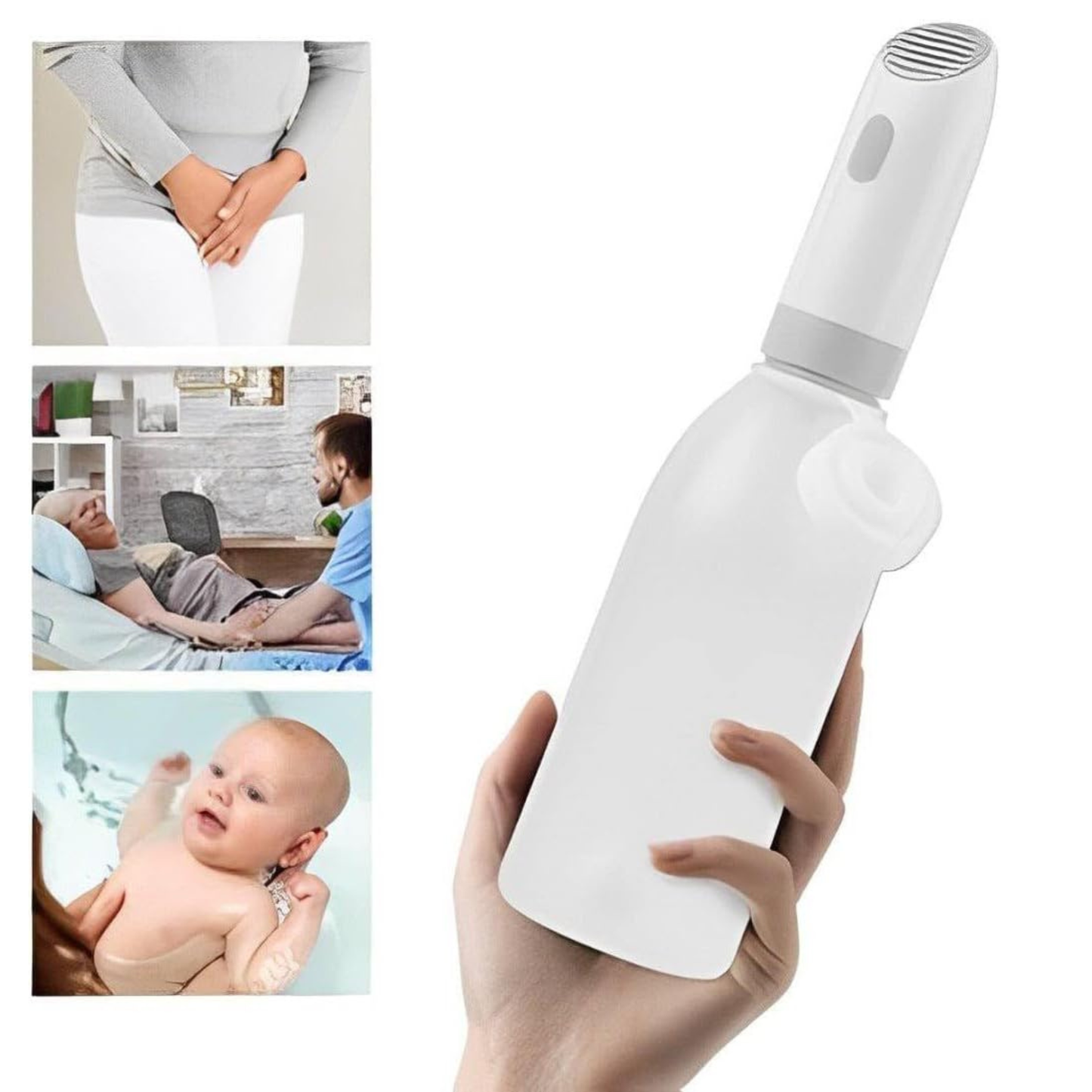 Portable Travel Shattaf – USB-C Rechargeable Electric Bidet for Travel, Wudu & Everyday Hygiene