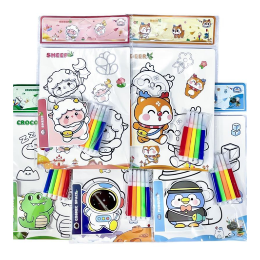 Creative Sketch & Color Set for Kids