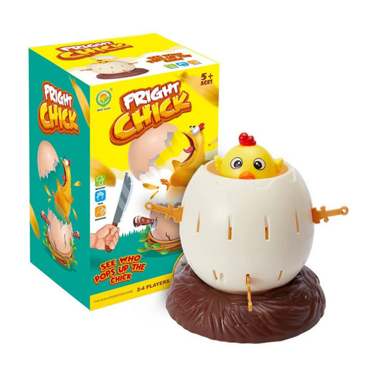 Fright Chick Egg Surprise Game – Insert the Swords & Avoid the Jump! Family Party Challenge Toy