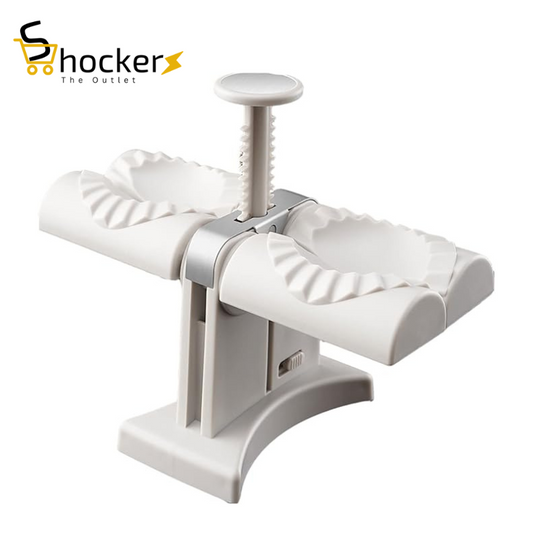 Household Double Head Automatic Dumpling Maker Mould,Dumpling Maker Press.Quick Dumplings Pierogi Maker for Home,Kitchen,Restaurant