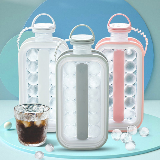 Ice Maker Bottle – Viral Summer Bottle for Creating Fun Ice Balls & Cold Drinks