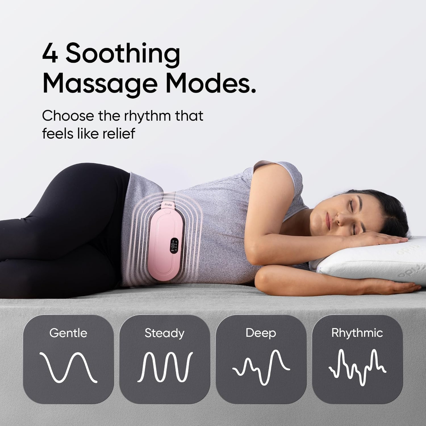Heat Pad for Women Stomach Pain – Portable Heating Pad for Menstrual Cramps & Abdominal Comfort
