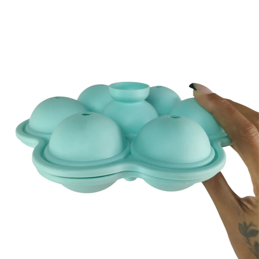 Basketball Ice Ball Mold – 7 Cavity Sports Shape Ice Maker for Summer Drinks