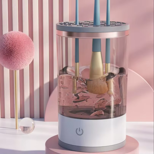 Multi-Functional Electric Makeup Brush Cleaner - Automatic, Energy Saving Makeup Brush Cleaner: Convenient and efficient Makeup Brush Cleaning Solution