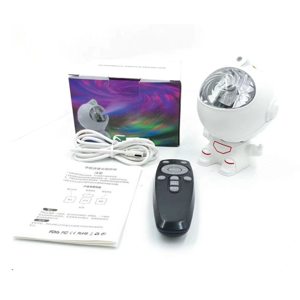 Astronaut Galaxy Projector Star Projector Galaxy Night Light Space Buddy Projector with Remote Control for Bedroom Best Gifts for Children and Adults