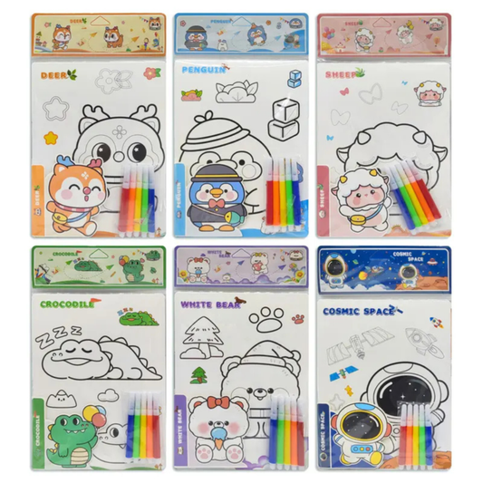 Creative Sketch & Color Set for Kids