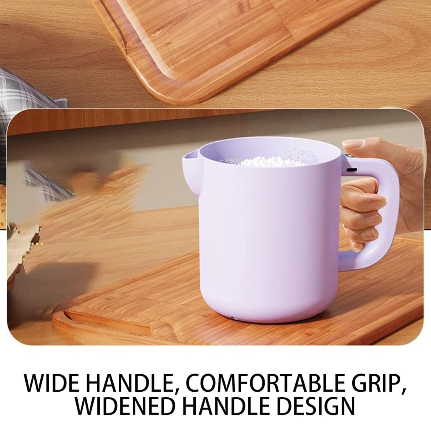 Electric Mixer for Eggs, Flour & Baking – Handheld Kitchen Whisk