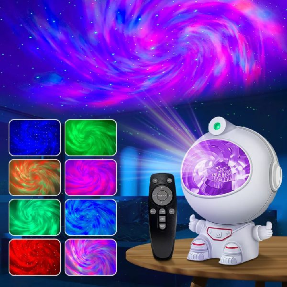 Astronaut Galaxy Projector Star Projector Galaxy Night Light Space Buddy Projector with Remote Control for Bedroom Best Gifts for Children and Adults