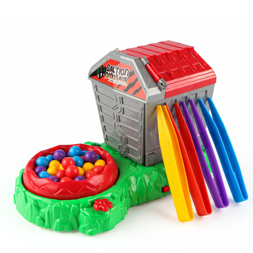 Caution Dinosaur Egg-Stealing Game – Draw a Card, Pick an Egg & Don’t Wake the Dino! Suspense Family Fun Toy