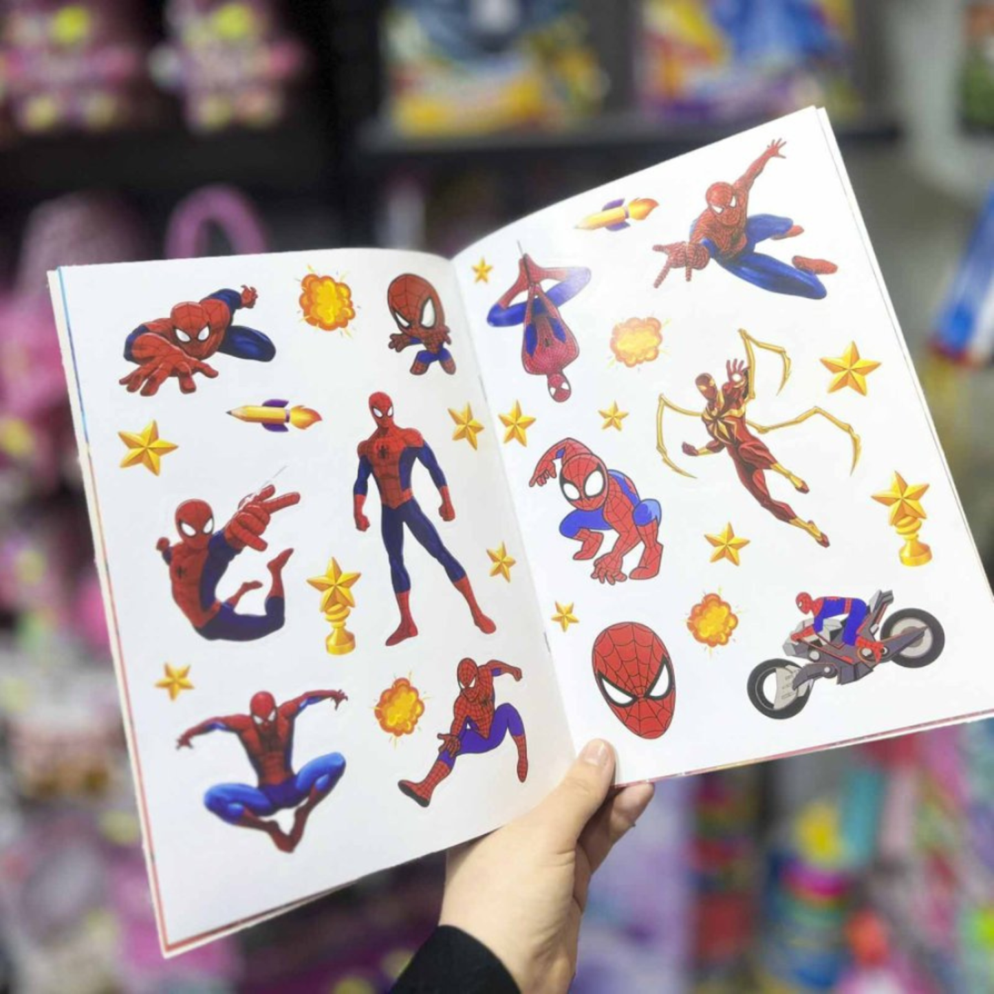 Sticker & Coloring Book for Kids