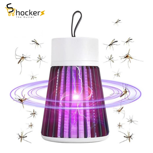Mosquito Killer Lamp 2021 New Electric Shock Mosquito Lamp Purple Light Fly Trap DC 5V USB Killer Mute LED Night Light Mosquito Killer Pest Control