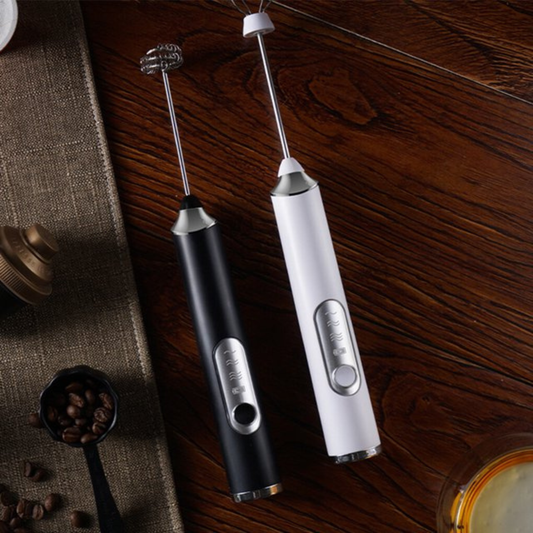 Electric Milk Frother & Egg Beater – Viral Coffee Mixer for Creamy Drinks & Fast Whisking